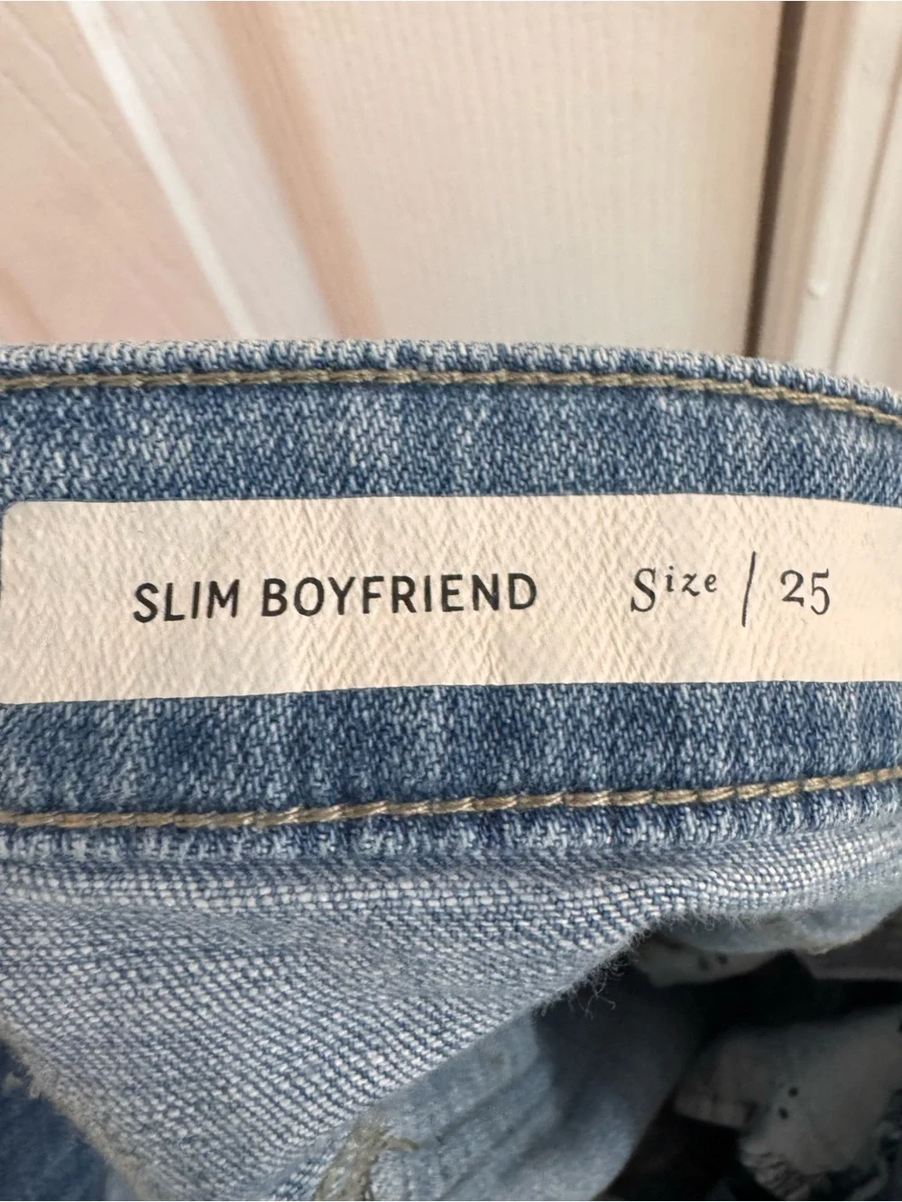 PILCRO • ANTHROPOLOGIE Slim Boyfriend Denim Shorts Size 25 - Picture 4 of 6